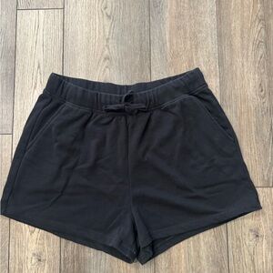 Old Navy Black Women's Athletic Comfy Shorts L